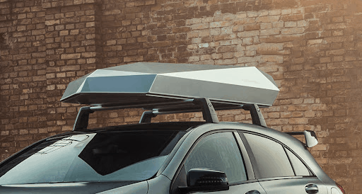 best position for roof box on car