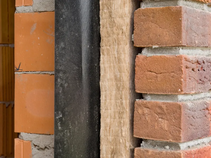 insulating a single brick wall